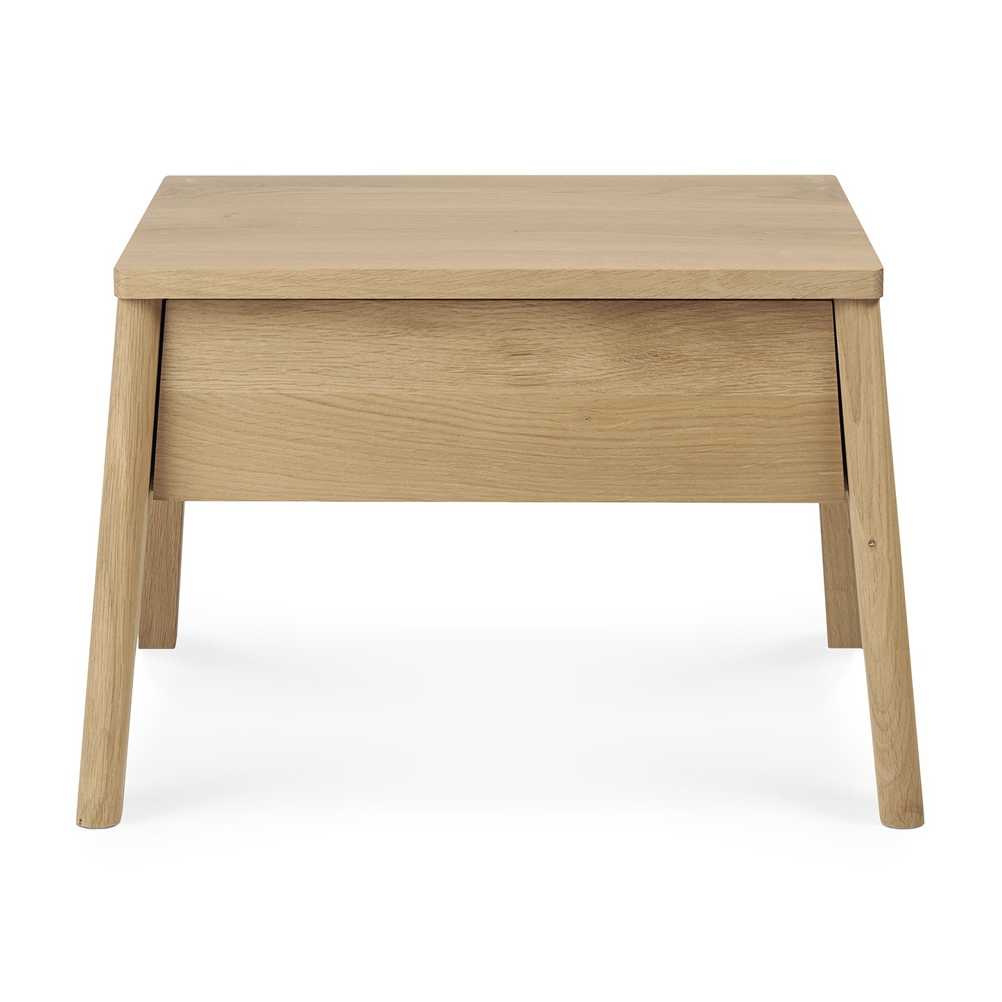 Air bedside table solid oak nightstand with drawer
