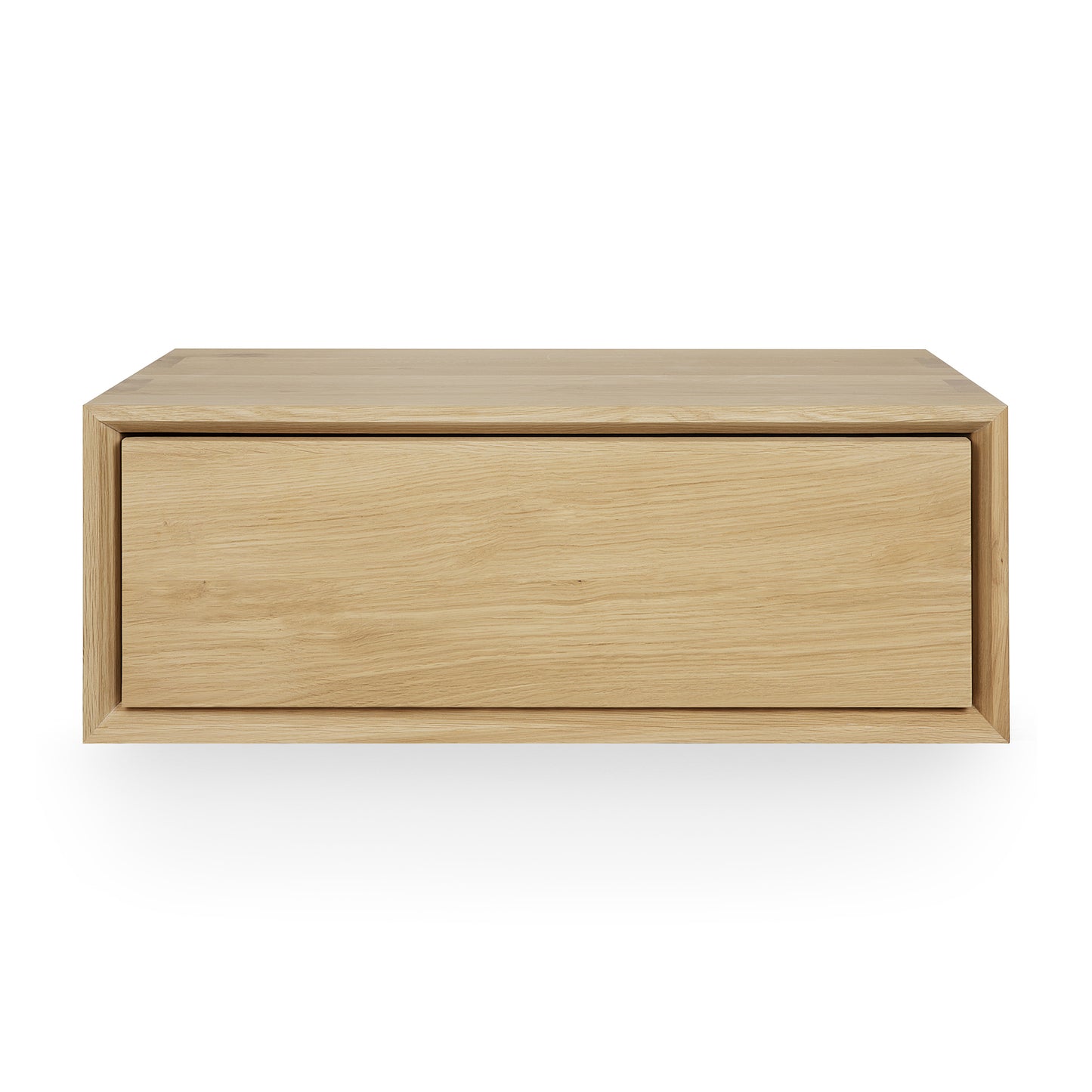 Nordic II oak nightstand compact bedroom furniture
