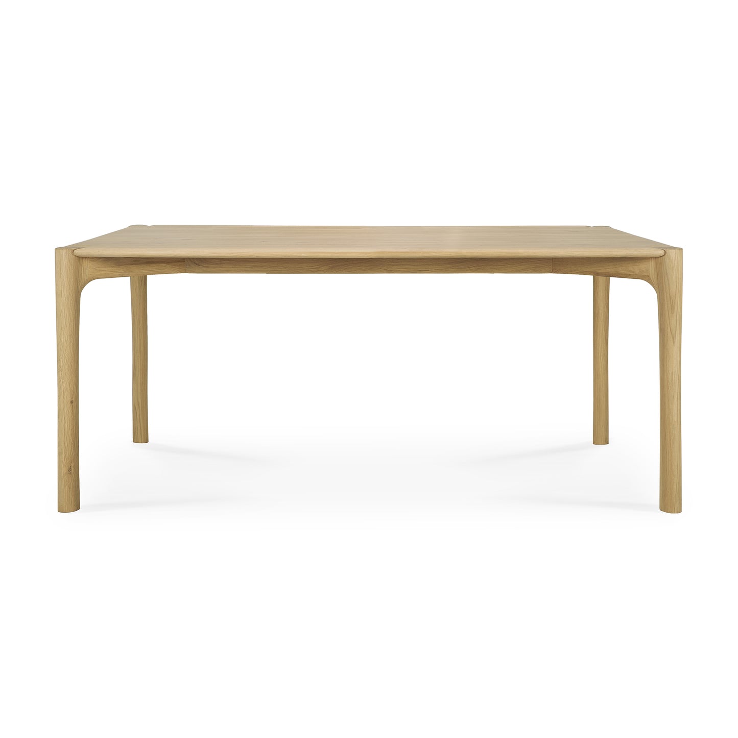 Solid oak PI dining table hardwax oil natural finish
