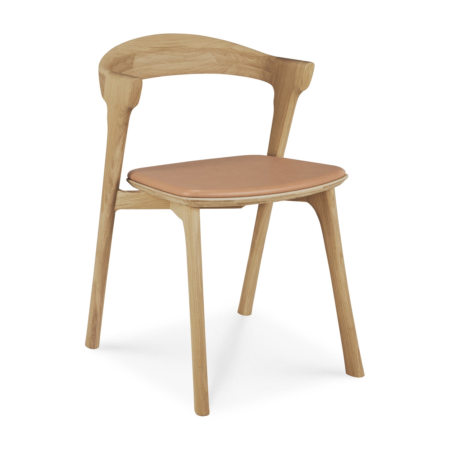 Bok-dining-chair-varnished-oak-Sienna-leather-side-cut-Goode-Studio