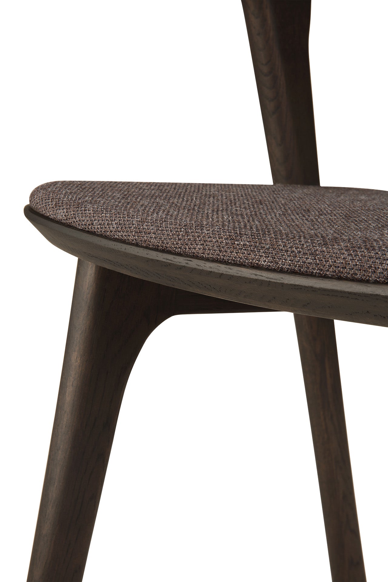 Bok-dining-chair-varnished-oak-brown-Warm-Brown-fabric-Goode-Studio