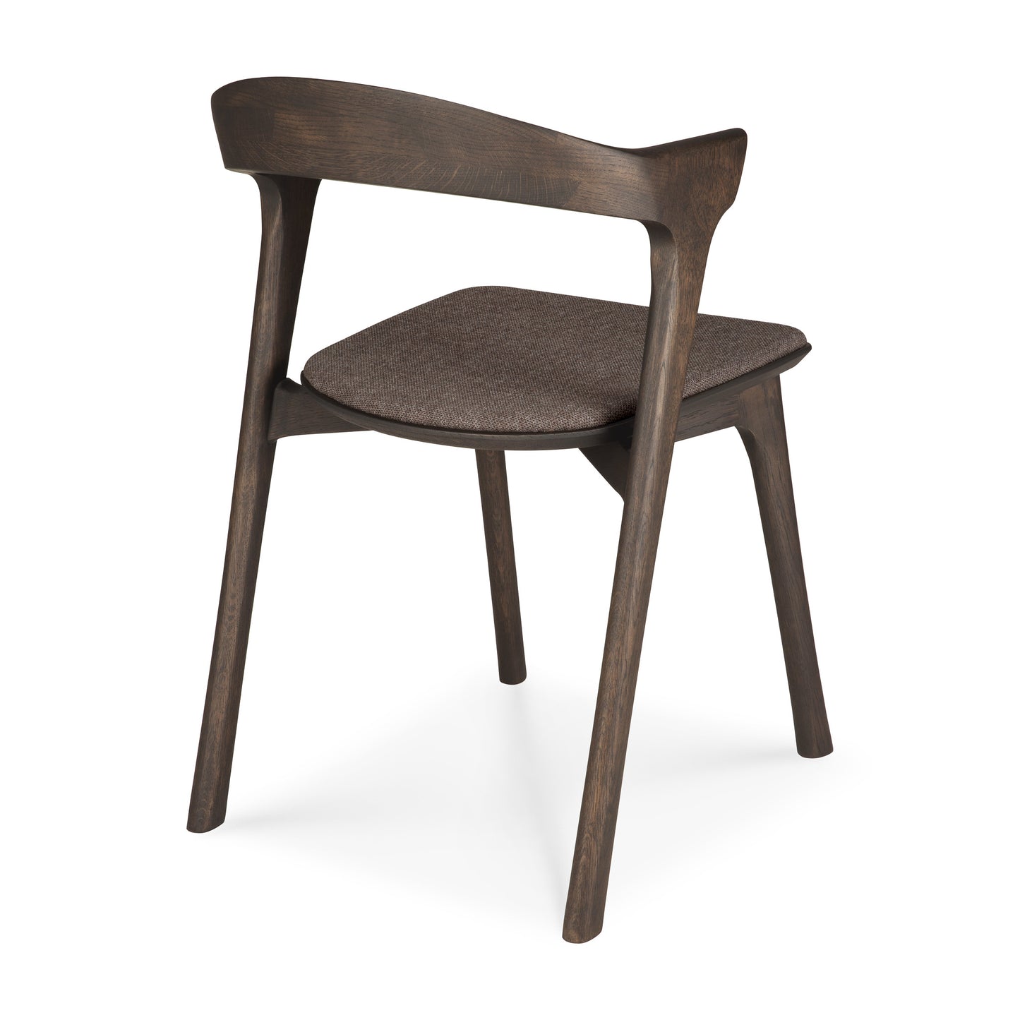 Bok-dining-chair-varnished-oak-brown-Warm-Brown-fabric-side-cut-Goode-Studio