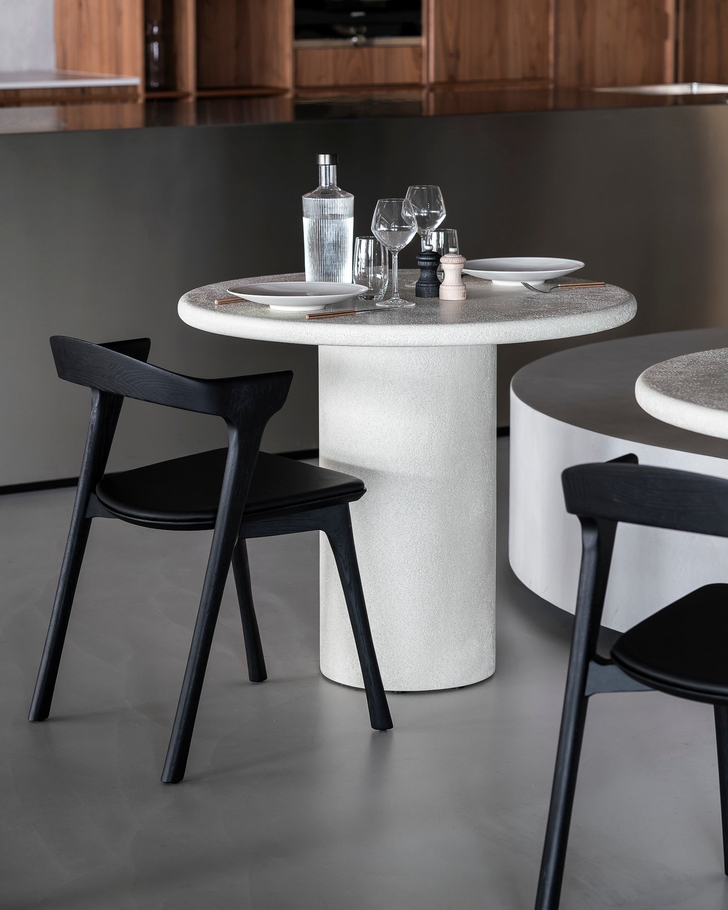 Bok-dining-chair-oak-black-Elements-dining-table-Goode-Studio
