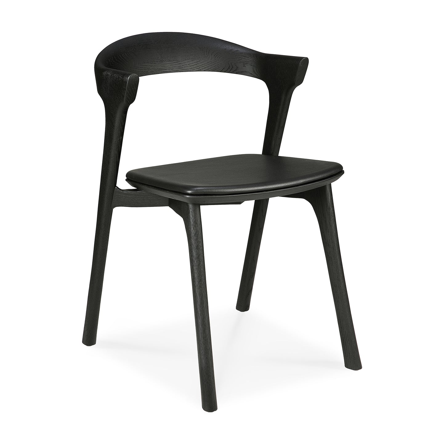 Oak-Bok-black-dining-chair-black-leather-side-cut-Goode-Studio