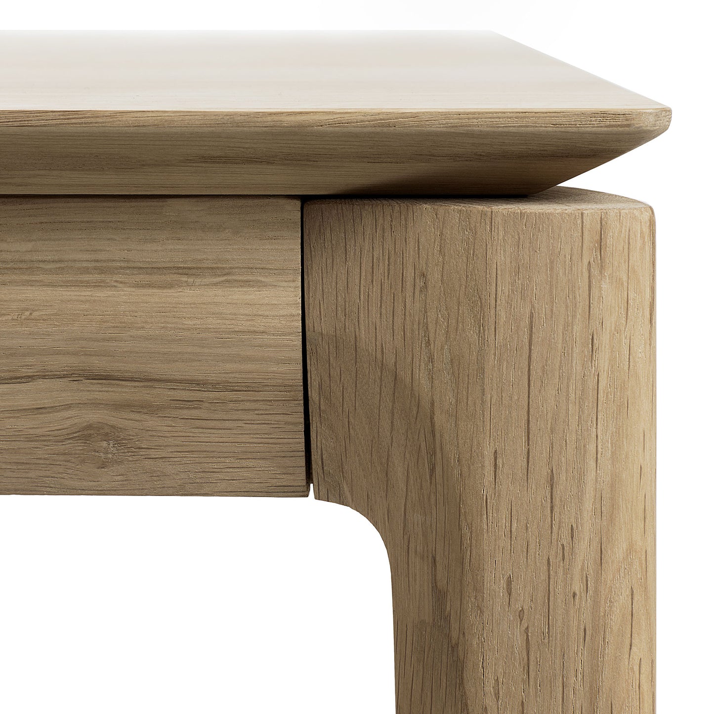 Bok extendable dining table oak for model home dining interior
