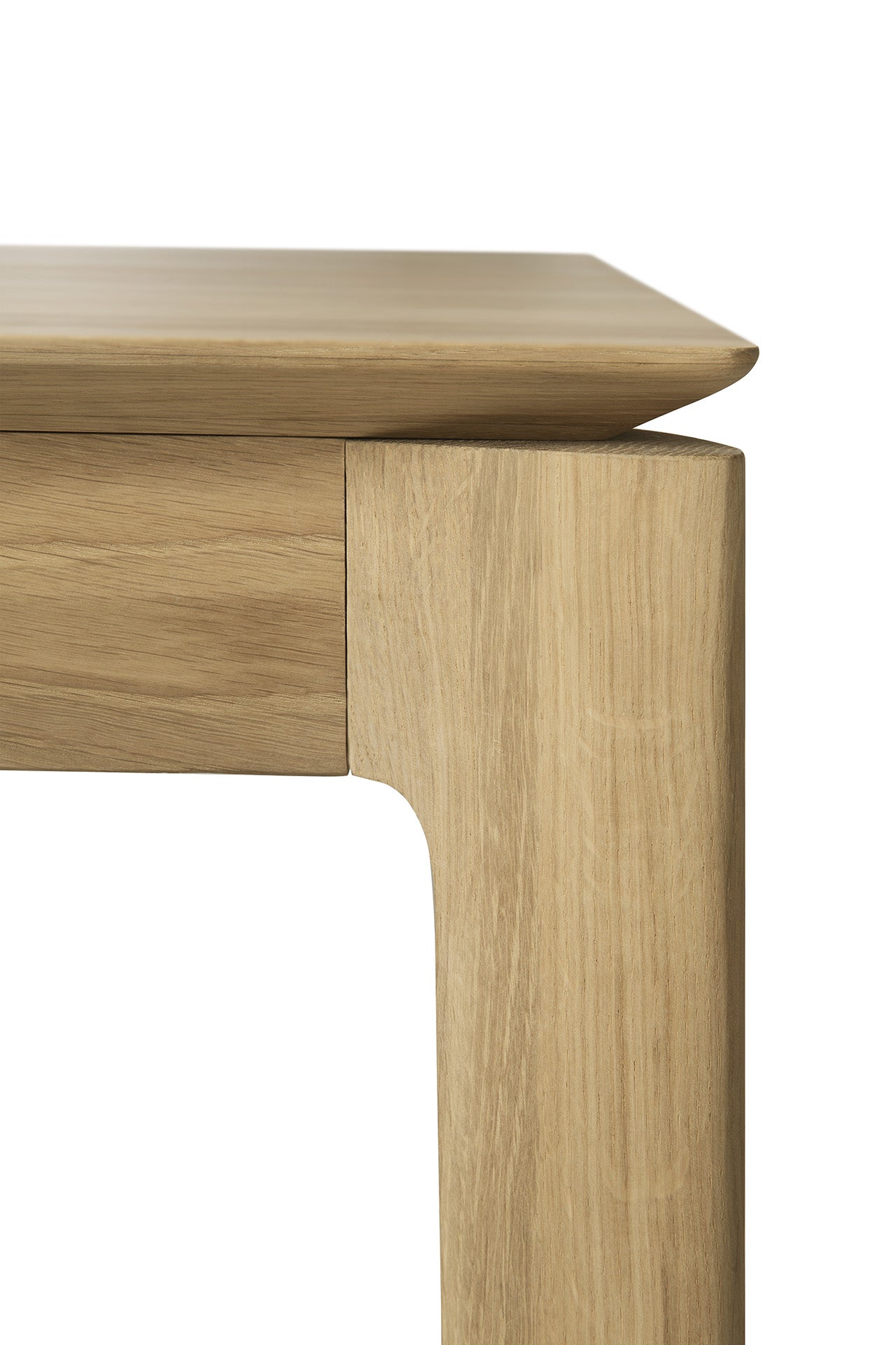 Bok Extendable Dining Table, Varnished Oak - Goode Studio