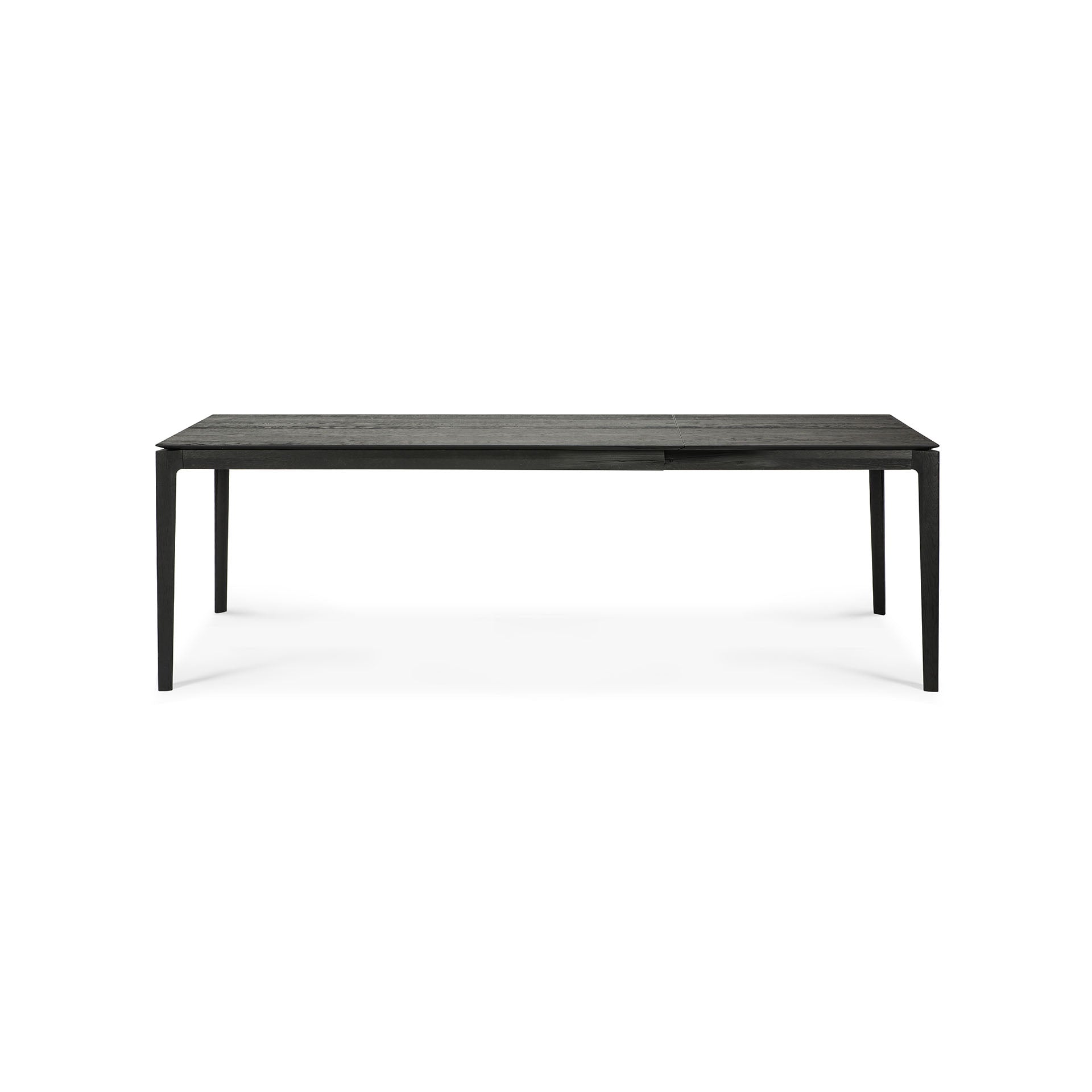 Bok Extendable Dining Table, Oak Black, Rectangular - Goode Studio
