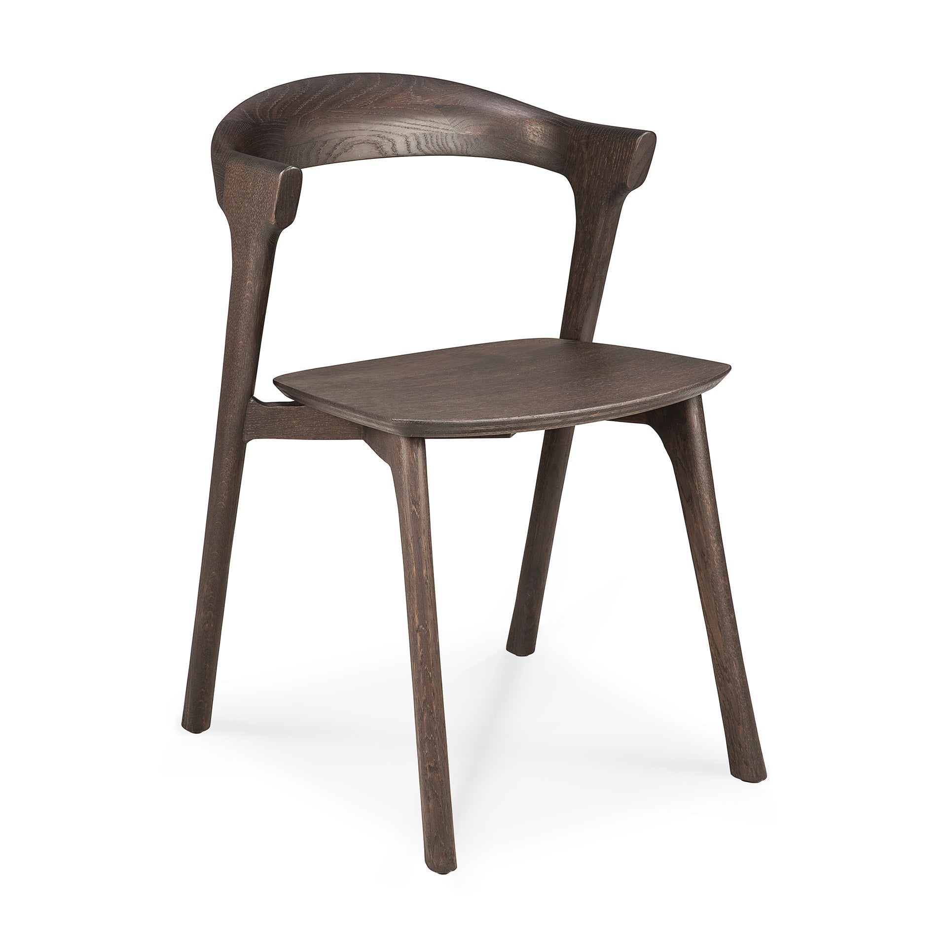 Oak-Bok-brown-dining-chair-varnished-side-cut-Goode-Studio