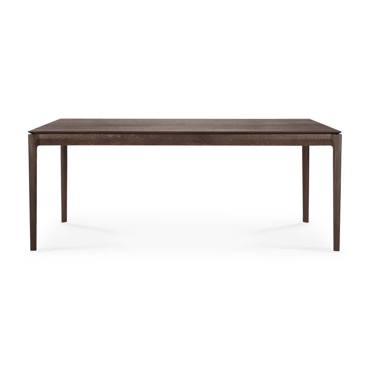 Bok collection dining table brown varnished solid oak
