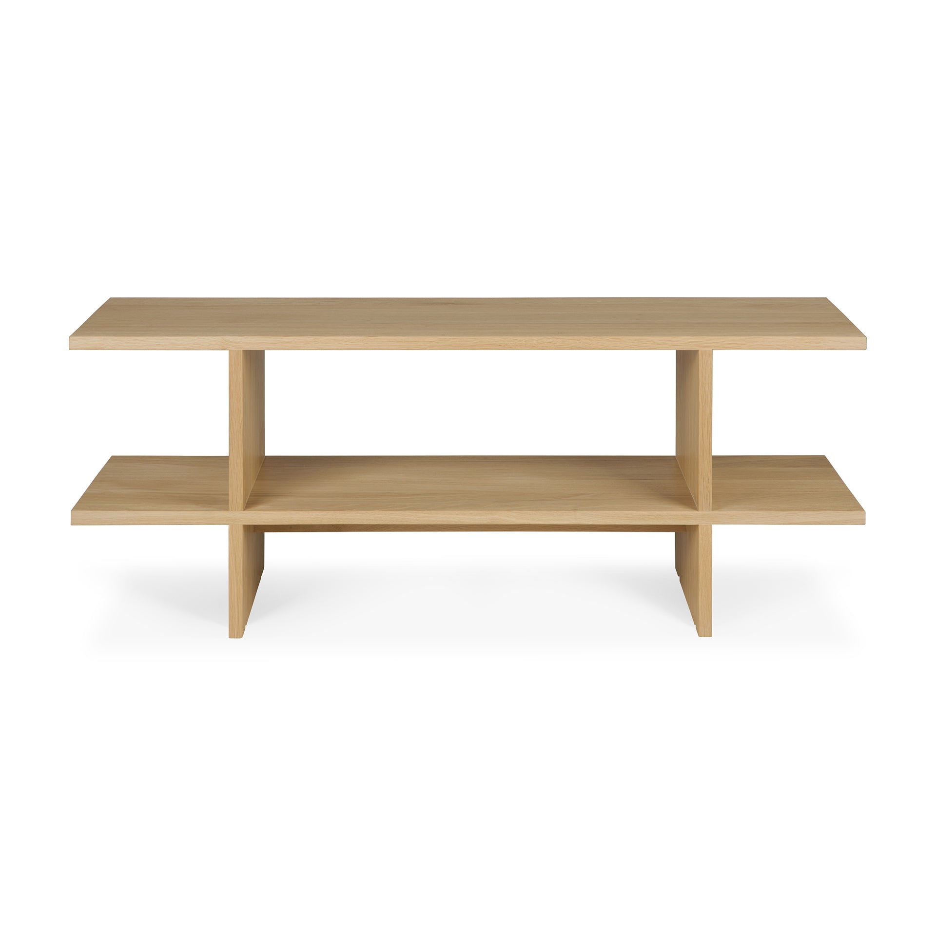 Kabuki-side-table-oak-rectangular-front-cut-Goode-Studio
