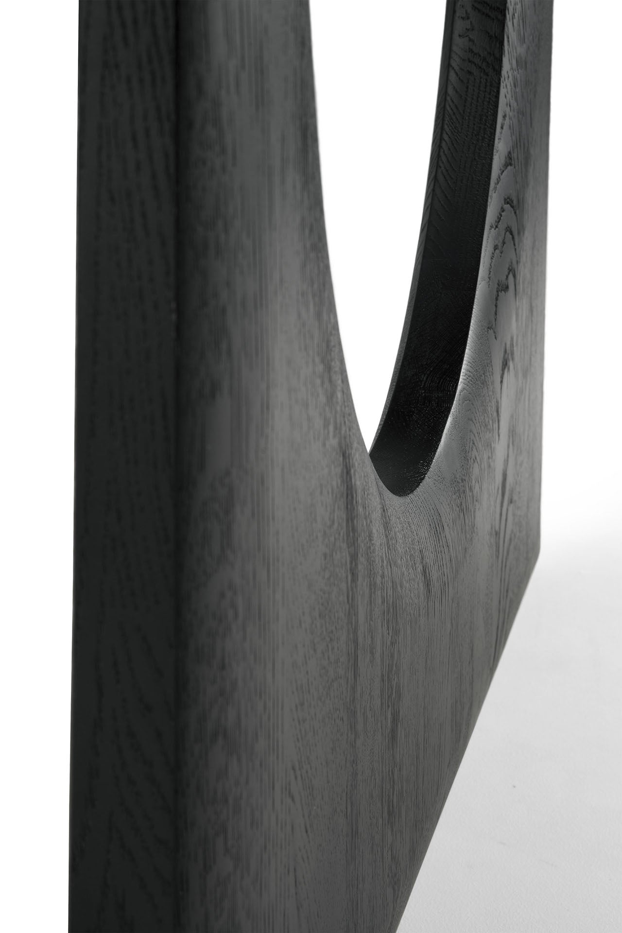 Geometric Dining Table, Oak Black - Goode Studio