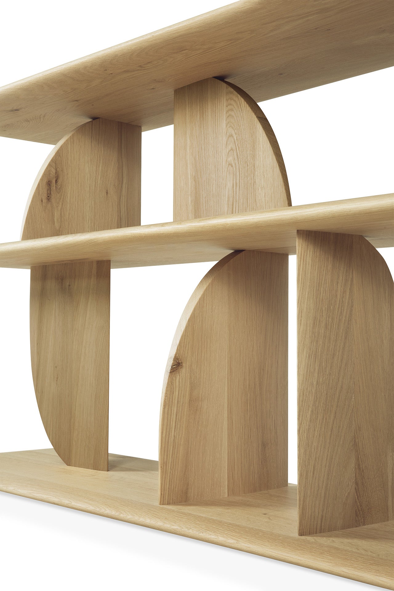 Geometric-sofa-console-oak-Goode-Studio