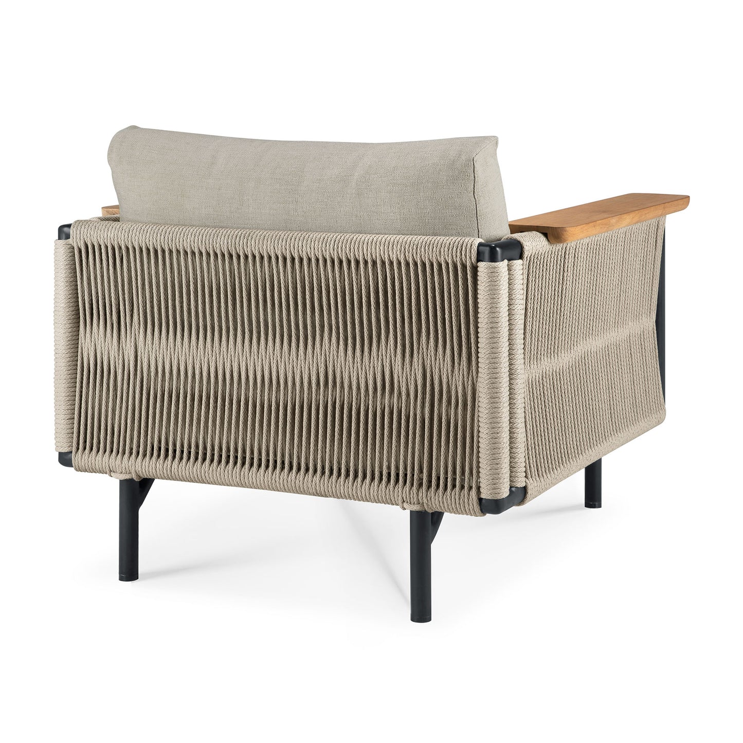 Corbey-outdoor-lounge-chair-aluminium-black-Oyster-fabric-back-cut-Goode-Studio