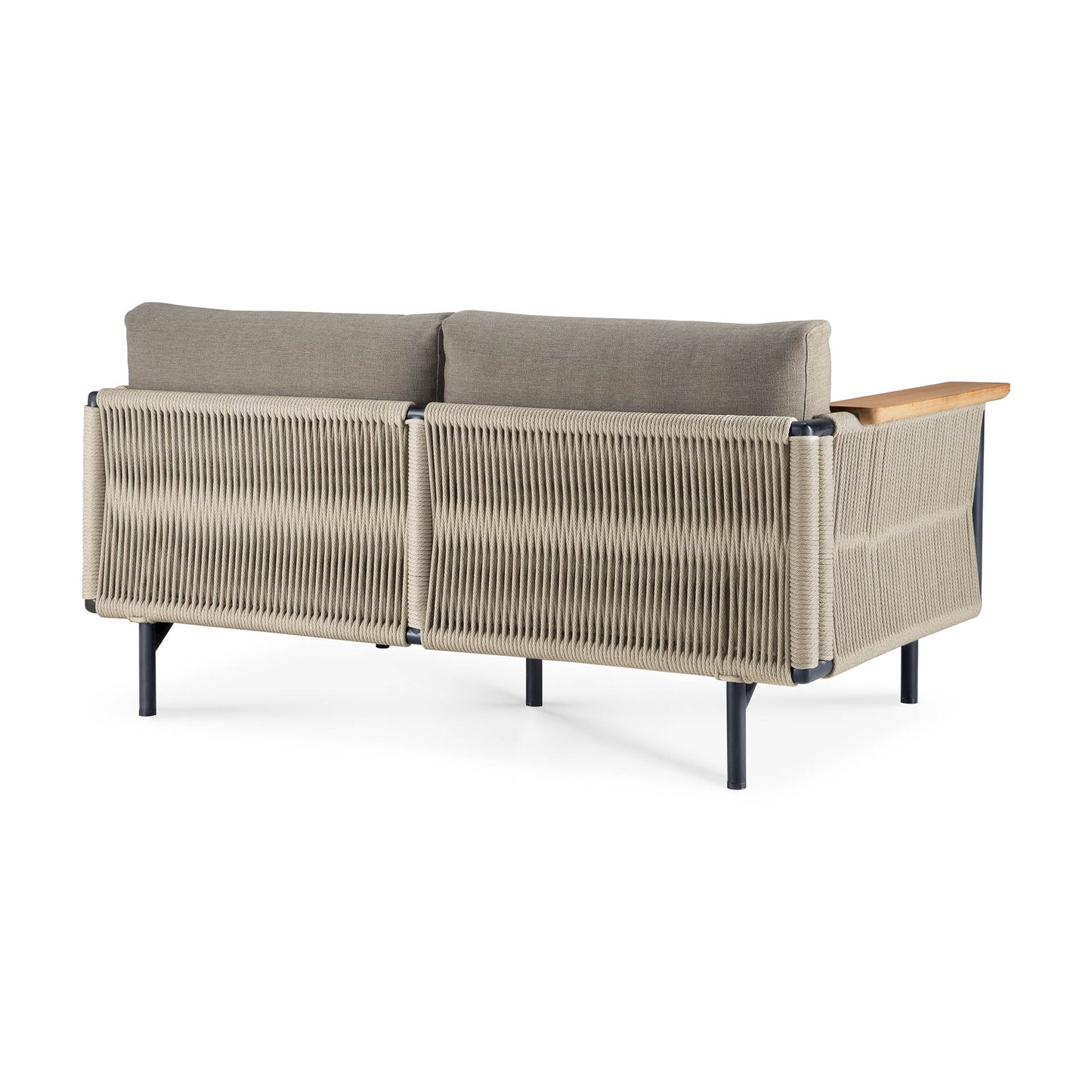 Corbey Outdoor Sofa, Silt - Goode Studio