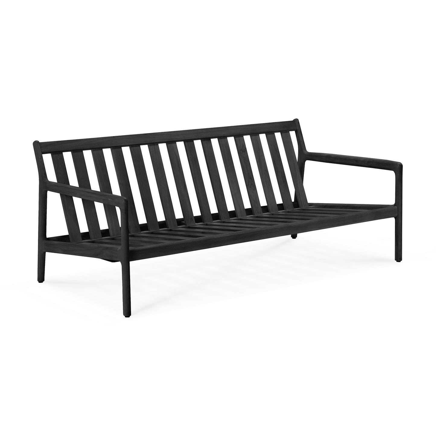 Teak-black-Jack-outdoor-sofa-2-seater-cut-Goode-Studio