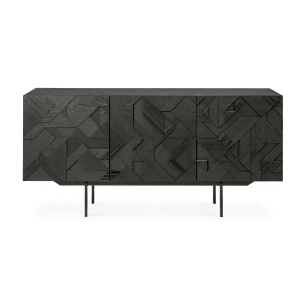 10062_Teak_Graphic_black_sideboard_front_cut_web