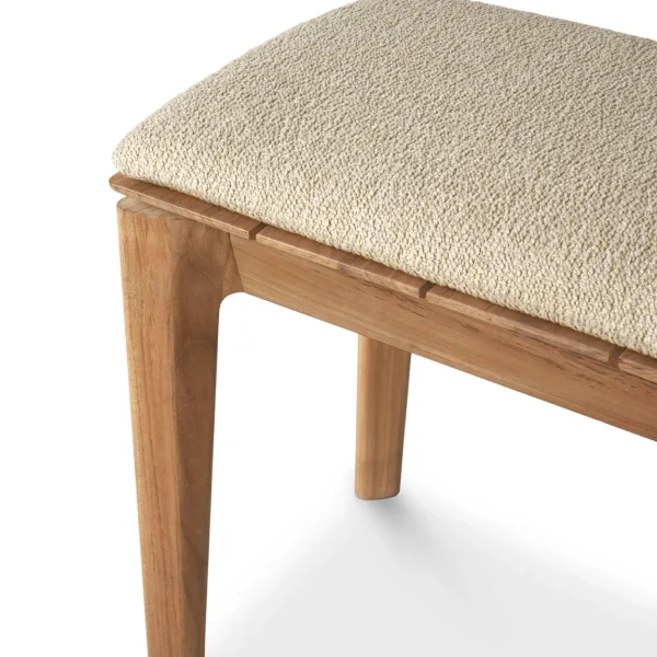 10383_Bok outdoor bench 137 - teak - Natural fabric - det3_cut_WEB