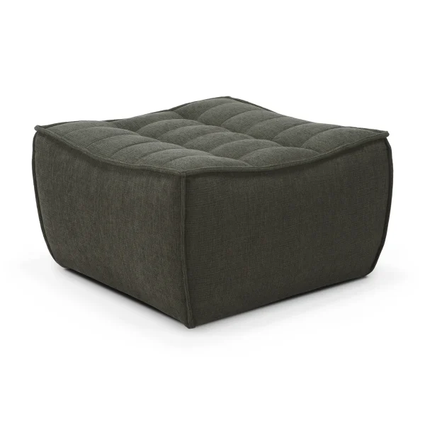 20259_Sofa N701_footstool_Moss Eco fabric_side_cut_WEB