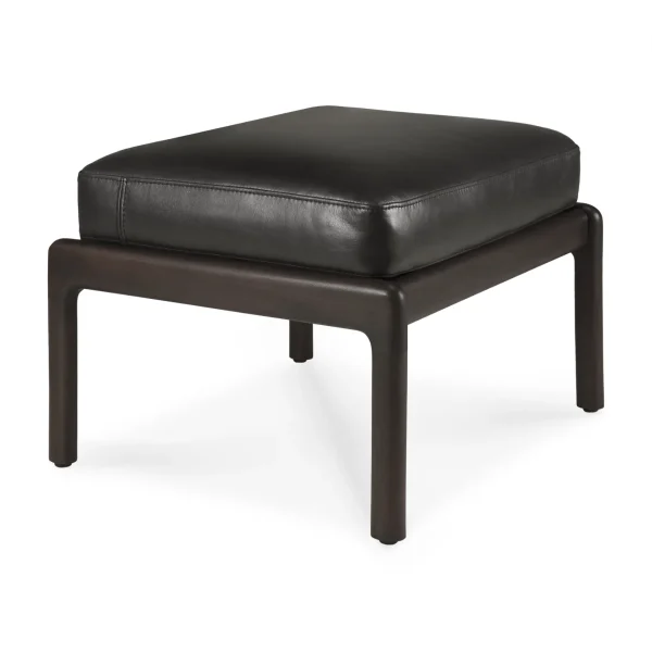 35111_Jack_footstool_mahogany_Black_leather_side_cut_web