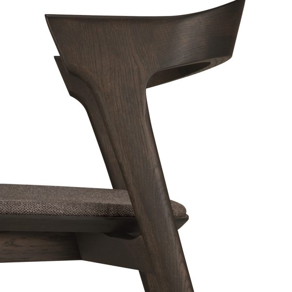 51484 Bok dining chair - varnished oak - brown - Warm Brown fabric_det01_cut_web