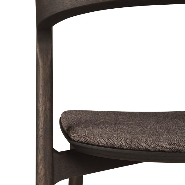 51484 Bok dining chair - varnished oak - brown - Warm Brown fabric_det03_cut_web