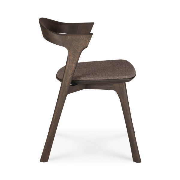 51484 Bok dining chair - varnished oak - brown - Warm Brown fabric_side02_cut_web