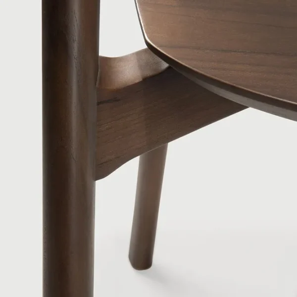 bok chair teak brown varnished