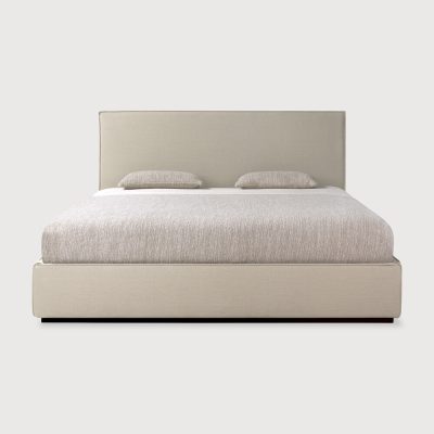 product_wf_21601_Revive bed - Sand Linen fabric - mattress 180x200 - without slats removable cover - front1_WEB