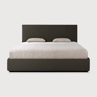 product_wf_21603_Revive bed - Grey Linen fabric - mattress 180x200 - without slats - removable cover - front1_WEB